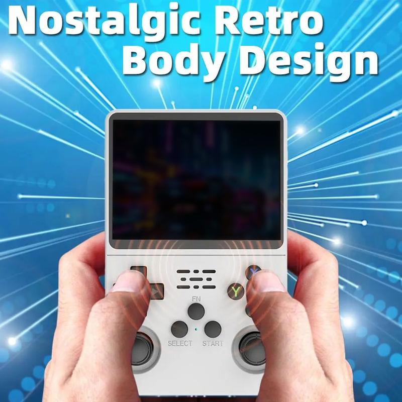 R36S Retro Handheld Game Console – 3.5" IPS, Linux System, 3000mAh, 32G+64G Games