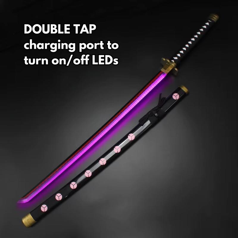 Purple LED Cosplay Prop – Room Glow Decor