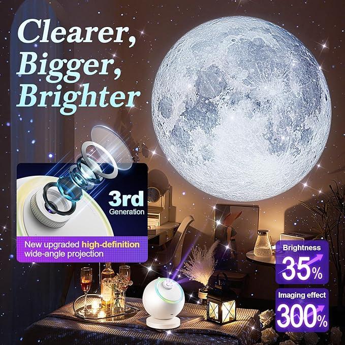 Galaxy Projector Star Light: Perfect Christmas Gift for Bedroom Decor & Ambiance