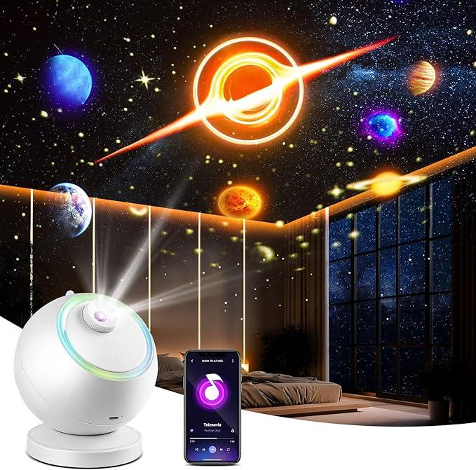 Galaxy Projector Star Light: Perfect Christmas Gift for Bedroom Decor & Ambiance