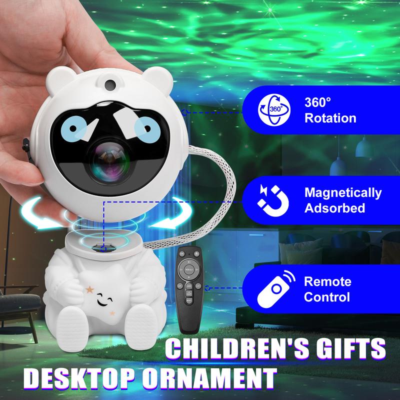 Galaxy Projector with Nebula & Remote: LED Star Light for Room Ambiance