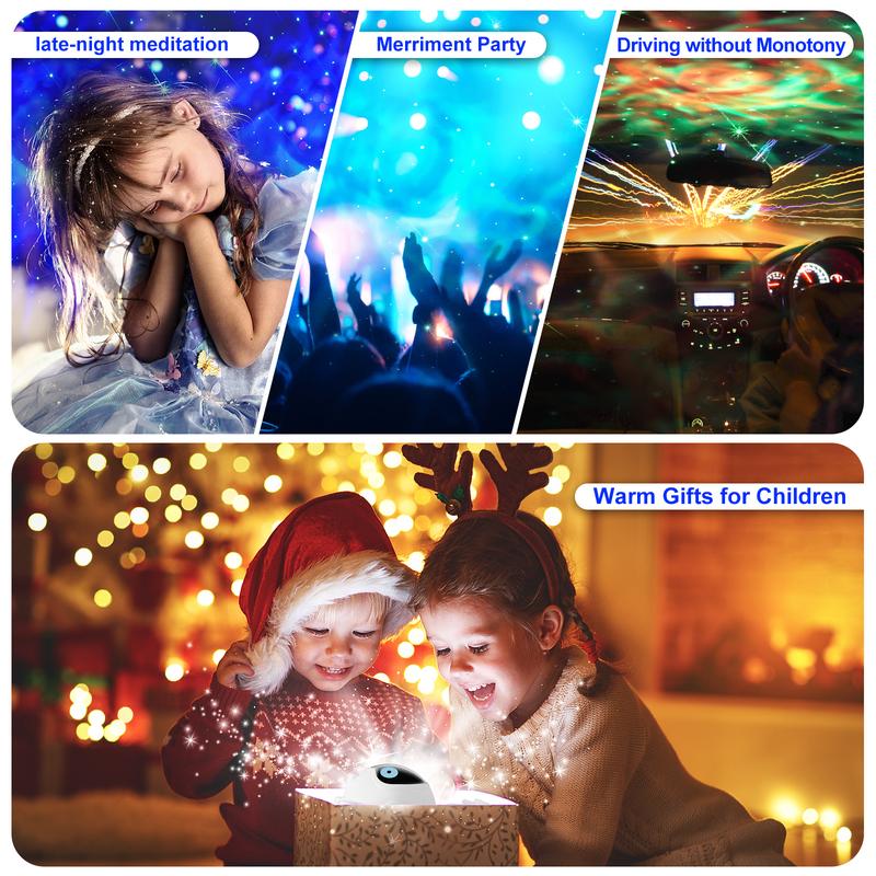 Galaxy Projector with Nebula & Remote: LED Star Light for Room Ambiance