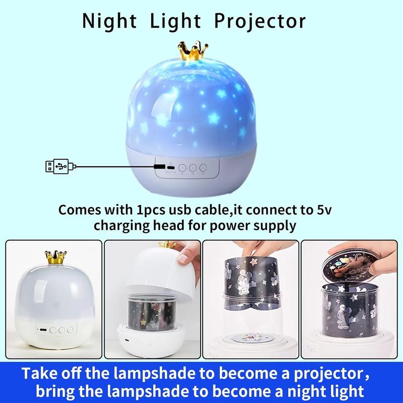 21-in-1 Galaxy Star Projector: Bluetooth Speaker, Timer & Remote for Room Decor