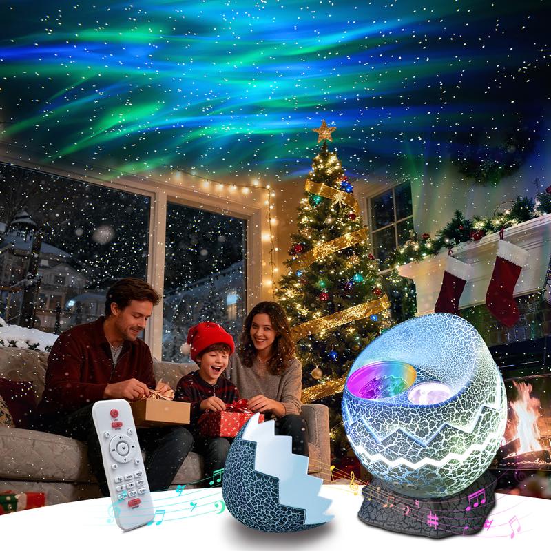 Rossetta Star Projector: Galaxy LED Lights with Remote Control & White Noise