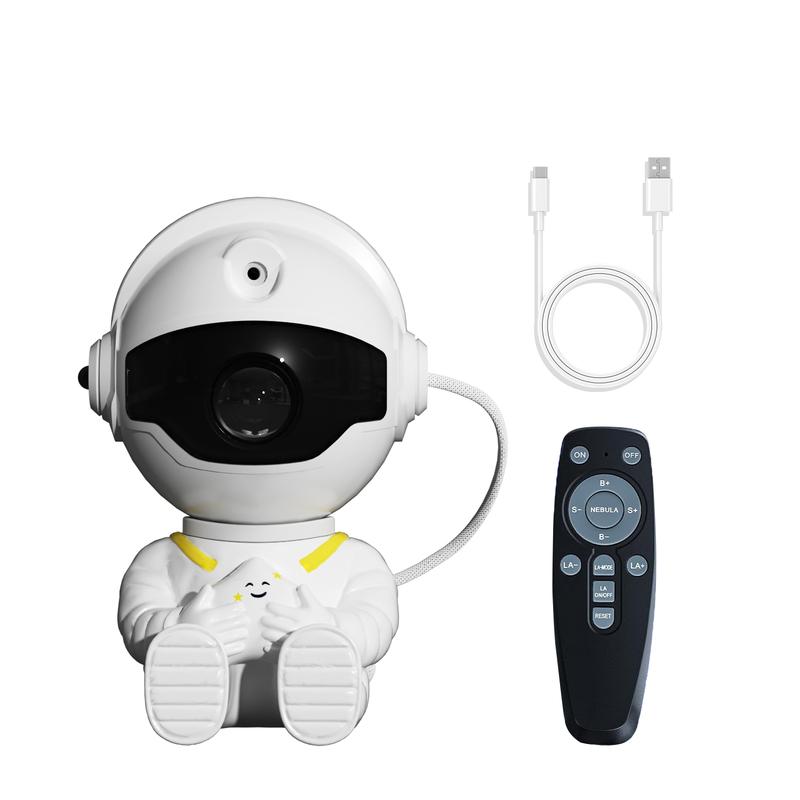 Astronaut Galaxy Projector: Nebula Star Light with Remote & Timer