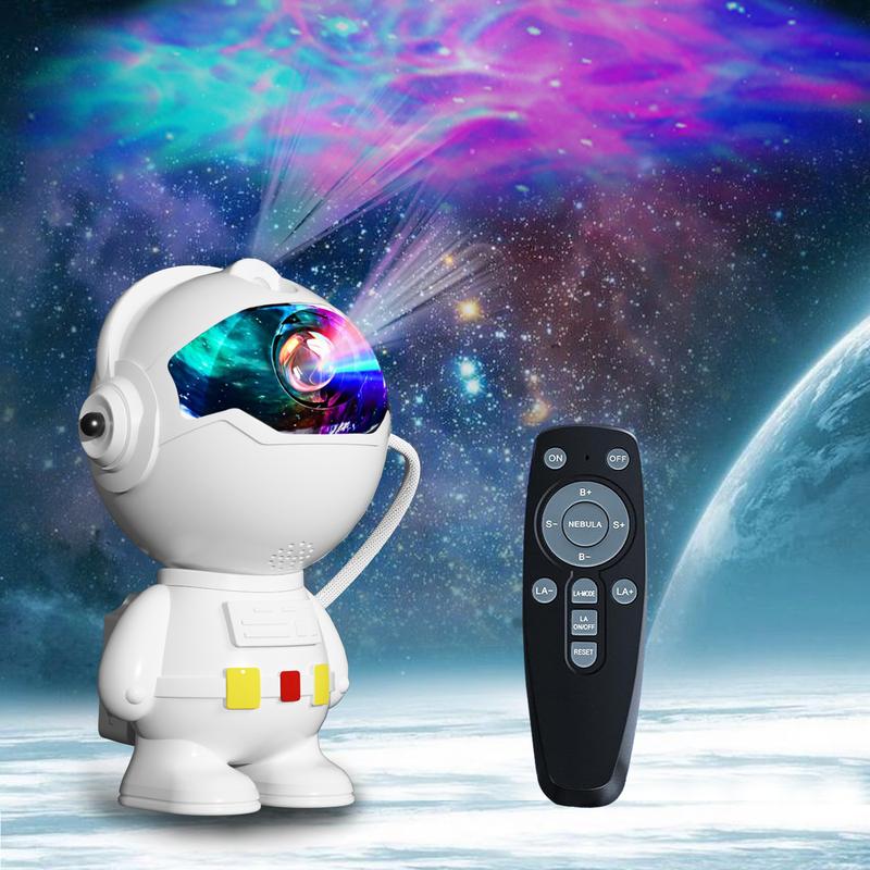 Astronaut Galaxy Projector: Nebula Star Light with Remote & Timer