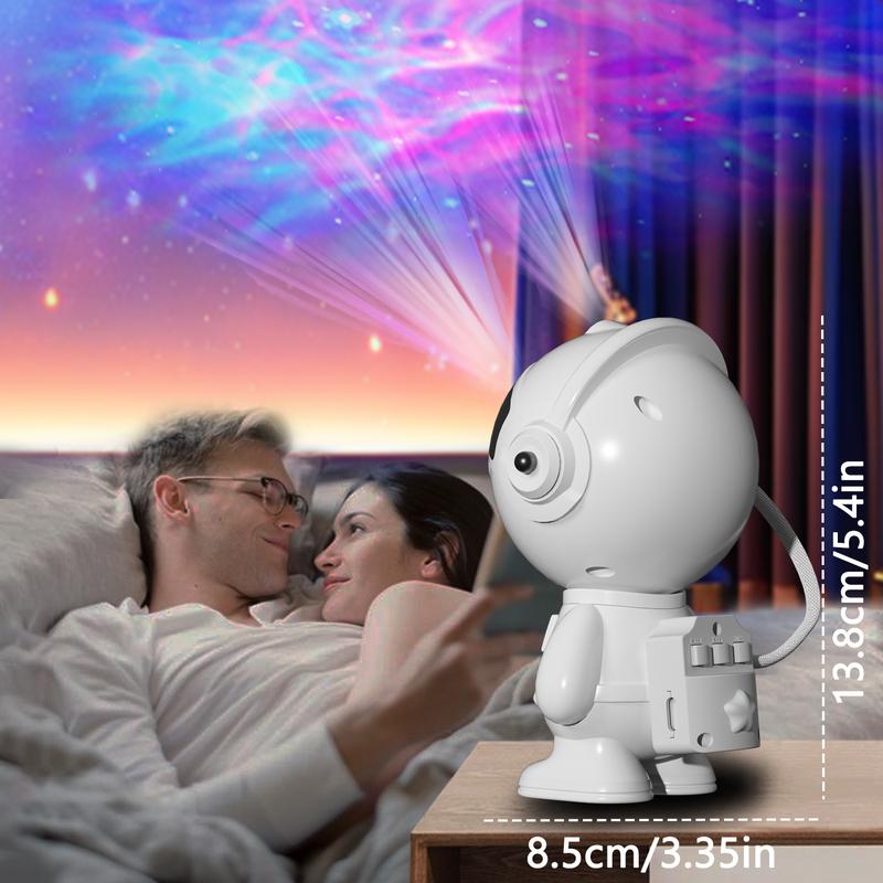 Astronaut Galaxy Projector: Nebula Star Light with Remote & Timer