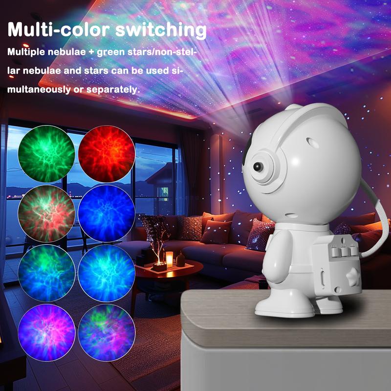 Astronaut Galaxy Projector: Nebula Star Light with Remote & Timer