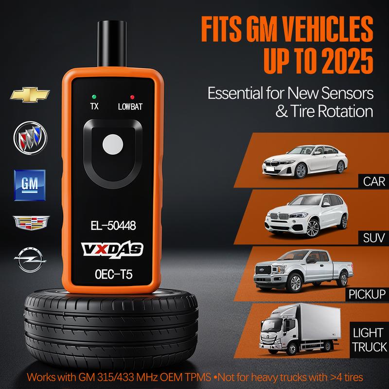 GM/Chevy TPMS Relearn Tool: The EL-50448 2023 Edition! Easy Tire Sensor Reset.