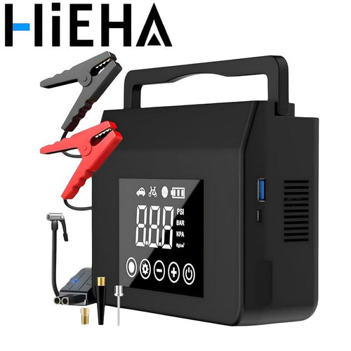 4000A Portable Car Jump Starter with Air Compressor