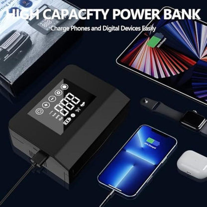 4000A Portable Car Jump Starter with Air Compressor