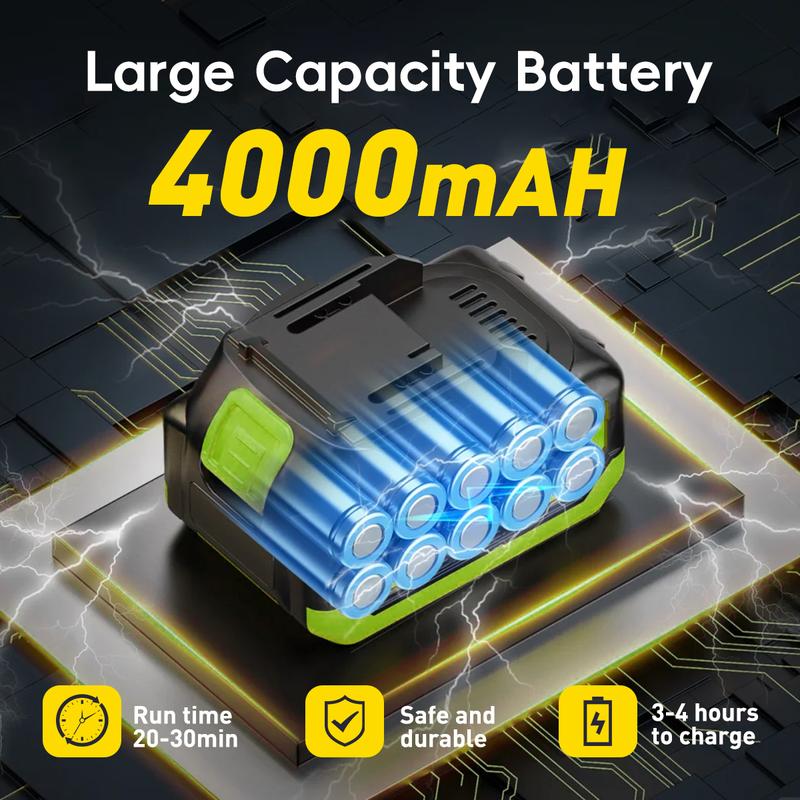 SEESE Cordless Pressure Washer – Portable Bottle Washer for Car, Home & Garden